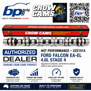 CrowCams Hot Performance Camshaft Stage 4 Ford Falcon EA EB ED EL EF 4.0L 2221514