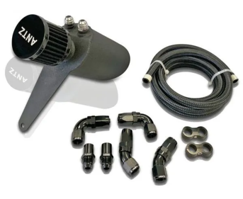 Ford BA BF FG FGX Catch Can Race Kit (Braided Hose) AN8 KIT.