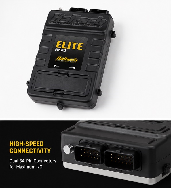 Elite 1500 + Basic Universal Wire-in Harness Kit Length: 2.5m (8')