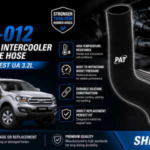 Silicone Intercooler Cold Side Hose – PAT - Ford Everest UA 3.2L 2015–2022