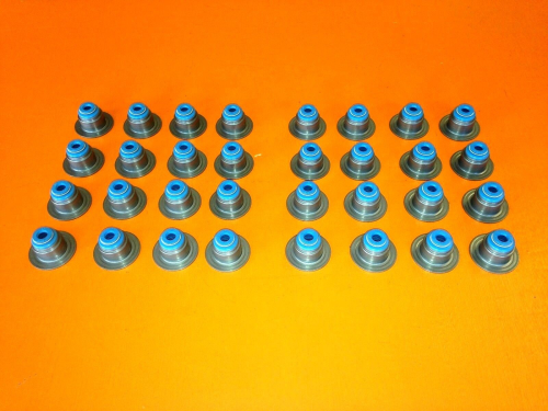 PREMIUM VALVE STEM SEALS - 2011-17 FITS FORD FALCON MUSTANG 5.0L DOHC MIAMI COYOTE GEN1 GEN2