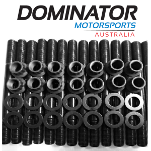 Dominator 12mm Head Stud Kit – Ford BA/BF/FG/FGX Falcon I6 Barra | 220,000+ PSI Rated