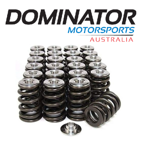 Dominator Ford Barra 95lb Valve Springs with Titanium retainers