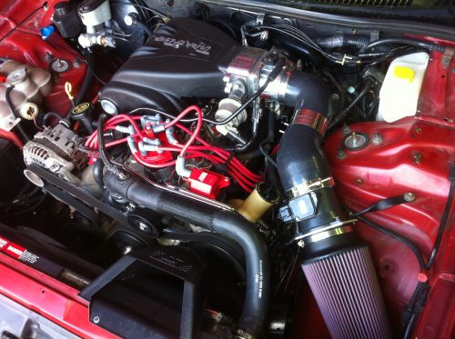 EB-AU Falcon XR8 V8 Ford SCT 90MM Mass Air Meter MAF - Complete Cold Air Intake Kit