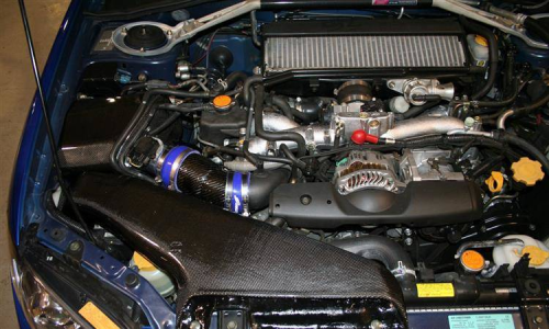 SIMOTA - Air Intake Carbon Fiber Aero Form – Fits 2002+ SUBARU IMPREZA WRX STI 2.0T / 2.5T - Image 3
