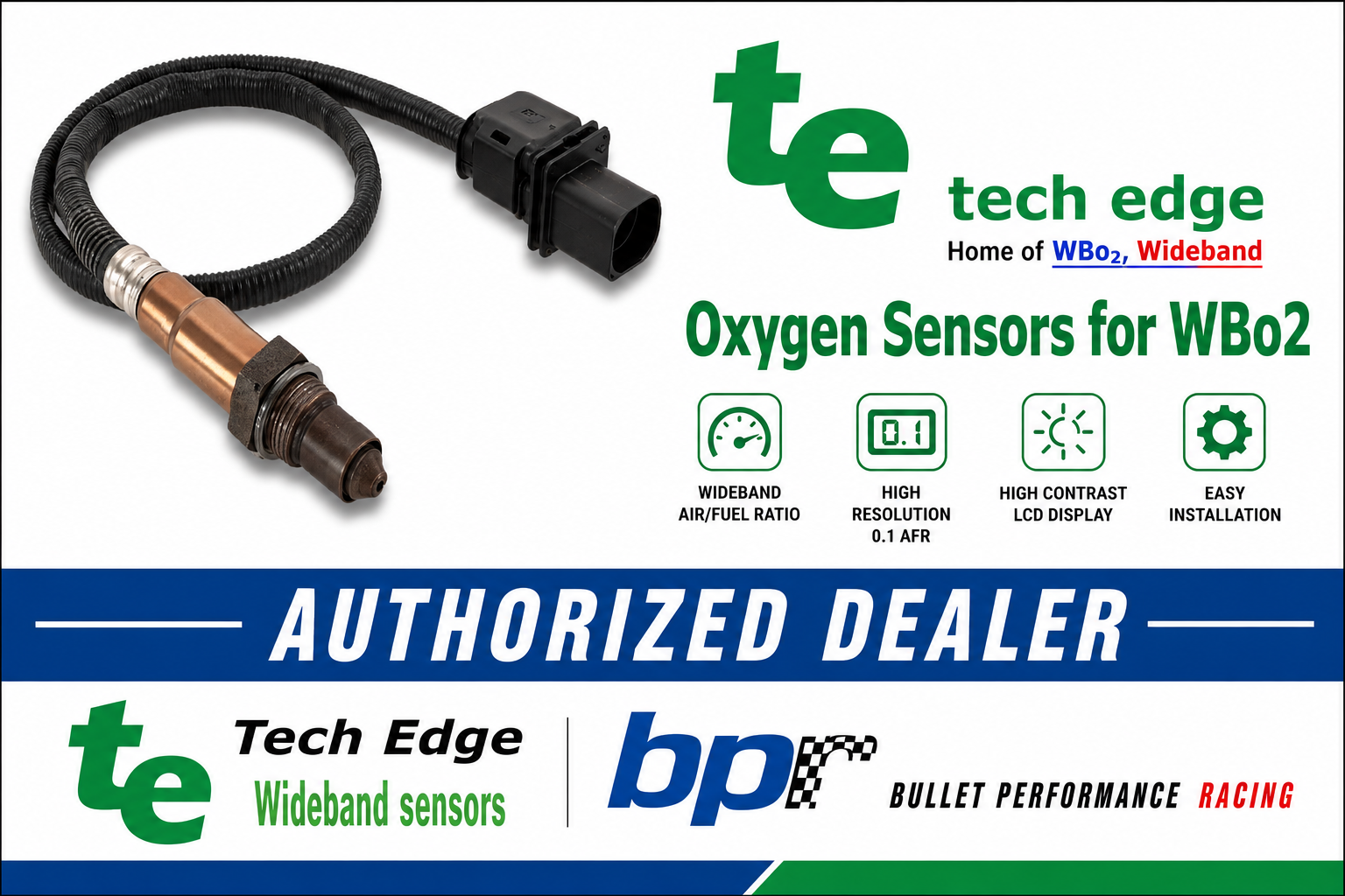 TechEdge Bosch LSU Wideband O₂ Sensors – LSU 4.0, 4.2 & 4.9