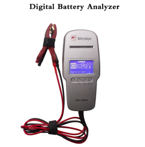 Digital Vehicle Battery Tester-Analyzer with Printer Built-in MST-8000