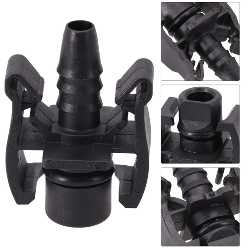 Black Water Hose Connector Straight Connect Expansion Tank - Fiesta Mondeo Focus - Image 4