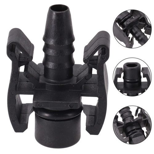 Black Water Hose Connector Straight Connect Expansion Tank - Fiesta Mondeo Focus - Image 7