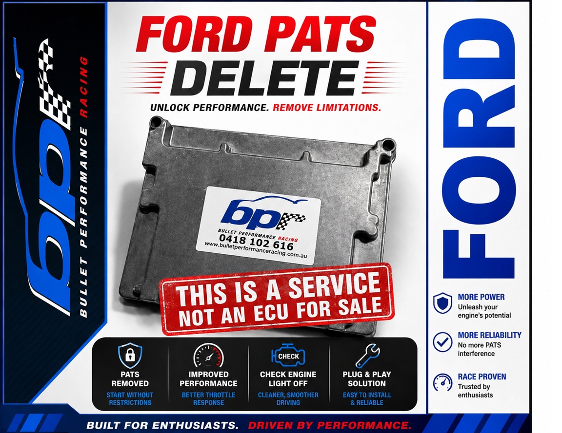 Premium Ford PATS Delete - BA BF FG Falcon FPV Turbo XR6 XR8