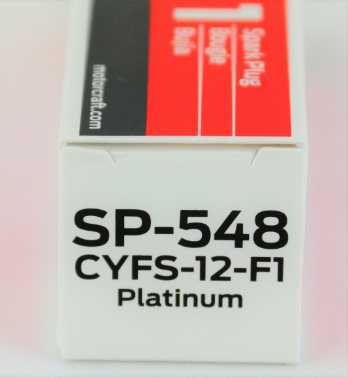 8x Genuine Motorcraft Platinum Spark Plug SP-548 CYFS-12F-1X - Image 3