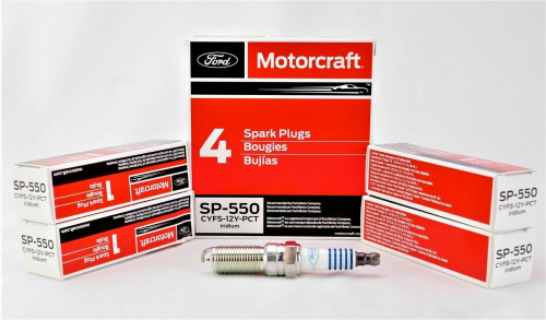 8x Genuine Motorcraft Platinum Spark Plug SP-548 CYFS-12F-1X - Image 6