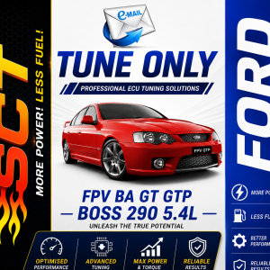 SCT Email Tune – BA BF FG Boss 5.4L XR8 & FPV – All Models