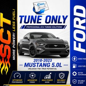 SCT Email Tune - 2018-2023 Mustang GT 5.0 - Stage1