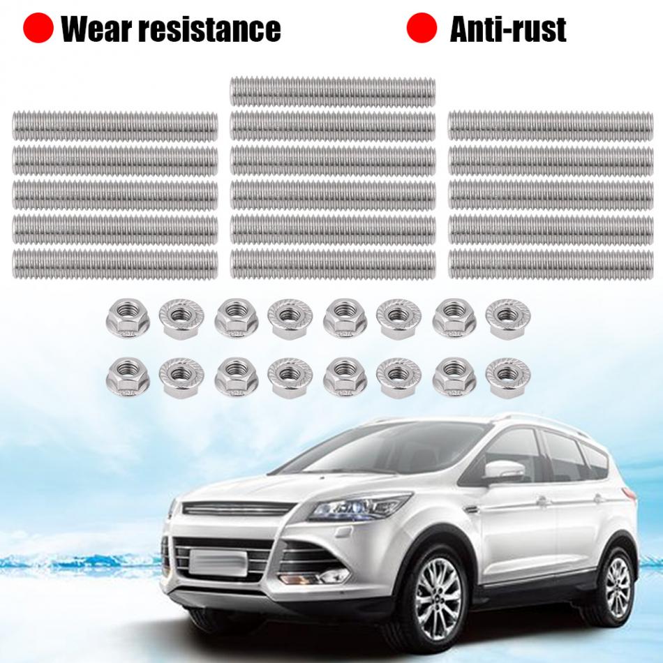 BA BF FG Ford 5.4 Boss 260 290 Stainless Steel Exhaust Manifold Stud Kit – 16 Pcs - Image 9