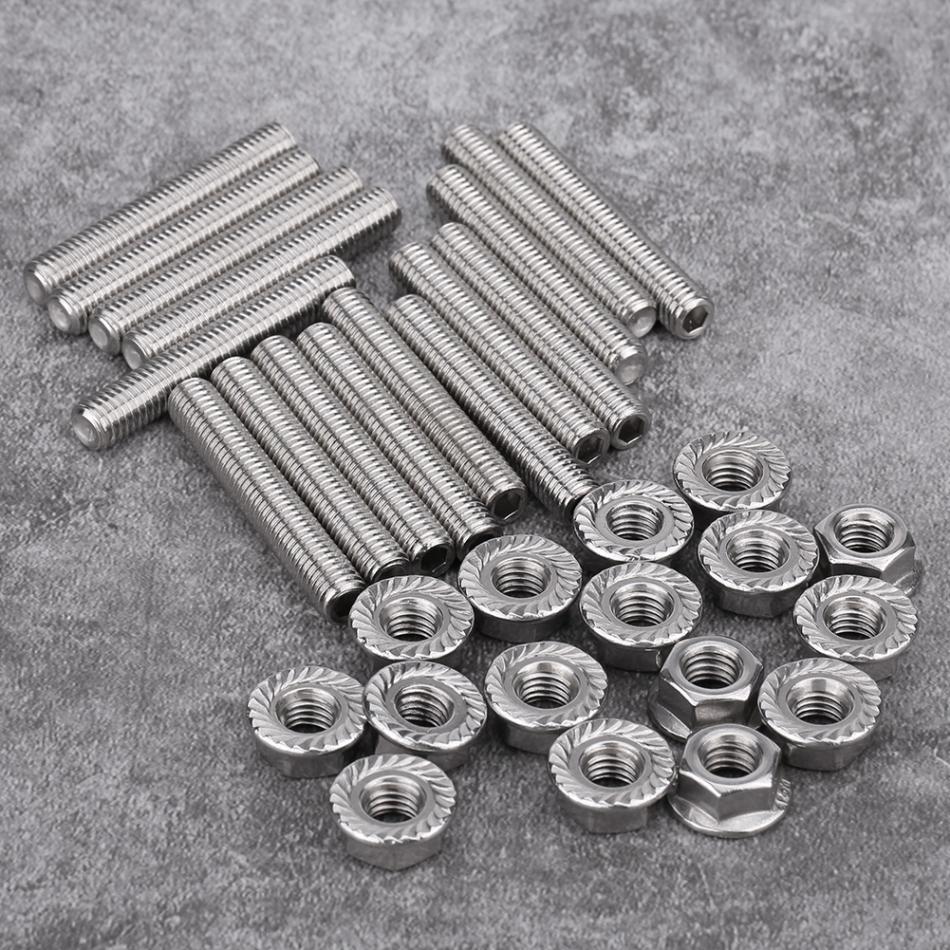 BA BF FG Ford 5.4 Boss 260 290 Stainless Steel Exhaust Manifold Stud Kit – 16 Pcs - Image 8