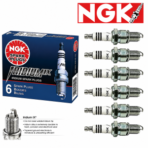 Ford Falcon BA BF FG FGX XR6 Turbo NGK Iridium Spark Plugs – BKR6EIX (Set of 6)