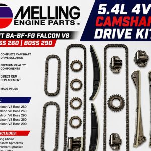 Melling 3-391SF 5.4L 4V Camshaft Drive Kit – Suit BA-BF-FG Falcon V8 Boss 260 Boss 290
