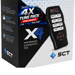 SCT X4 Power Flash Tuner with Stage 1 | 4 Tune Pack | Ford Falcon BA BF FG FGX XR6 XR6 Turbo F6 XR8 FPV