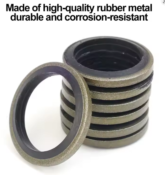 Universal Oil Drain Plug Washer & Sump Plug Gasket Kit – Rubber Sealing Washers with Drain Bolt Seals – M6, M8, M10, M12, M14 & M16 - Image 3