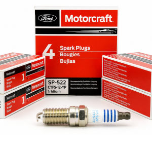8x Genuine Motorcraft SP-522 Platinum Spark Plugs – CYFS-12F-YP – Ford Falcon XR8 FPV Miami Mustang GT 5.0L