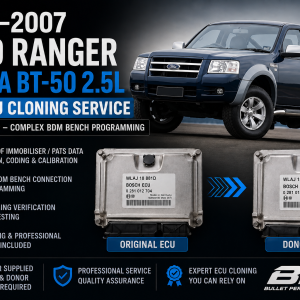 2006–2007 Ford Ranger / Mazda BT-50 2.5L PCM ECU Cloning Service – Bosch EDC16C7